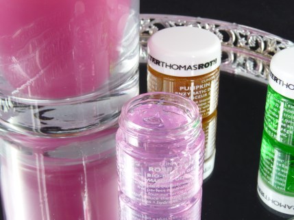 Masque gel cellules souches de roses mini mask magik peter thomas roth simplement marilyne citrouille concombre rose gel soin masque visage crème