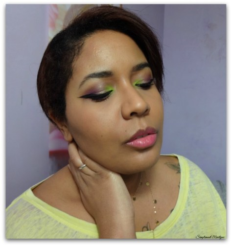 Maquillage-yeux-violet-jaune makeup eyebrow eyeliner mascara Maquillage yeux jaune violet liner sleek acid kiko pigment msc monday shadow challenge simplement marilyne kiko sleek nars chanel acid makeupaddict