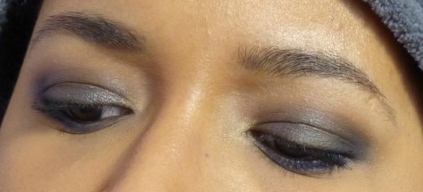 Simplement Marilyne Monday shadow challenge gris anthracite maquillage yeux bouche kiko rouge à lèvres skincare makeup gris urban decay nars albatros madly blush MSC