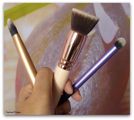 pinceaux plats zoeva simplement marilyne