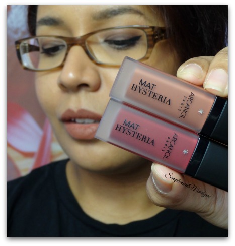 Prune charleston brun twist rouge à lèvres mat hysteria arcancil paris swatch avis revue maquillage 