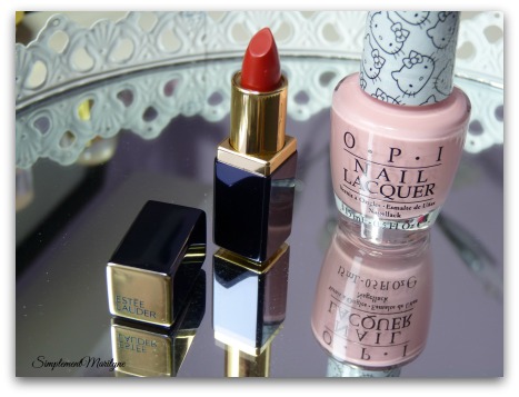 simplement marilyne Pure colo -envie opi hk haul sephora masque tissus avocat hello kitty vernis herome estee lauder make up for ever too faced candelight glow achats produits