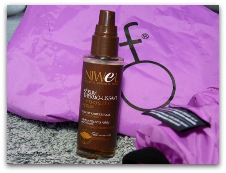 Serum Niwel thermo lissant seche cheveux casque simplement marilyne