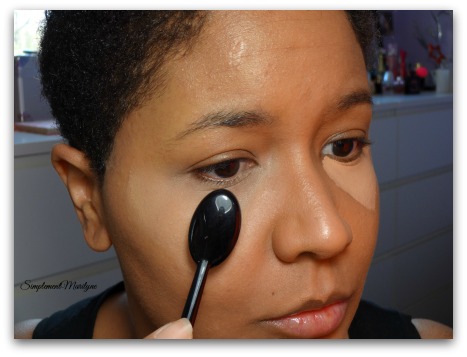 Application anticerne simplement marilyne Pinceau ovni oval makeup brush pinceau teint maquillage aliexpress site chinois artis