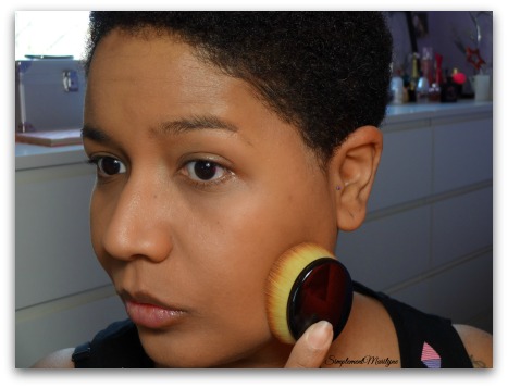 Application fdt simplement marilyne Pinceau ovni oval makeup brush pinceau teint maquillage aliexpress site chinois artis