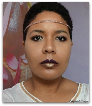 Bronze-sur-msc Maquillage-yeux-bronze msc monday shadow challenge simplement marilyne young punk ral lips levres violet 