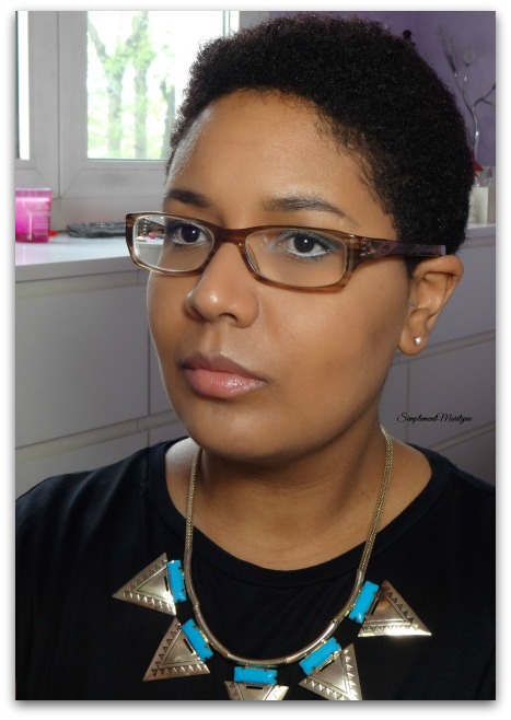 Maquillage-lunettes maquillage-blanc-bleu MSC Monday shadow challenge makeup bleu blanc milk nyx coastal scents simplement marilyne simplementmarilyne