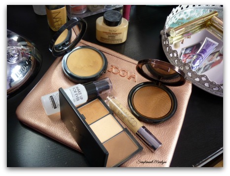 Monday shadow challenge MSC bleu navy mauqillage yeux makeup palette sleek badgirl simplement marilyne Fond de teint compact Pro Finish de Make up for Ever, contouring Face Form de Sleek ainsi que le Pro Bronze Fusion de Make up for Ever