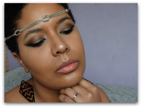 marron doré maquillage sleek ud urban decay makeup yeux msc monday shadow challenge liner nude brown metisse shorthair afro inkgirl simplement marilyne ud urban decay smoked naked naked basics simple 