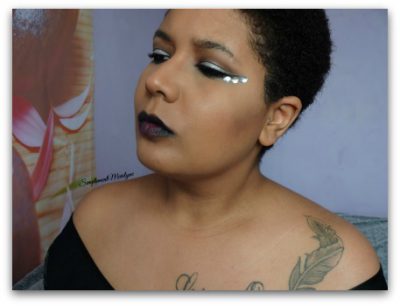 MAquillage makeup argenté monday shadow challenge msc colourpop leather ma sephora motd simplement marilyne