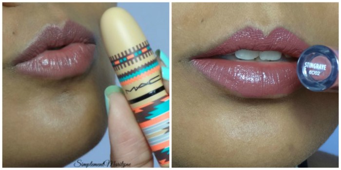 dupe-stingraye-hot-chocolate mac simplement marilyne lipstick rouge à lèvres