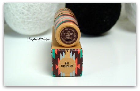 satin hot chocolate mac lipstisk edition limitée rouge à lèvres simplement marilyne