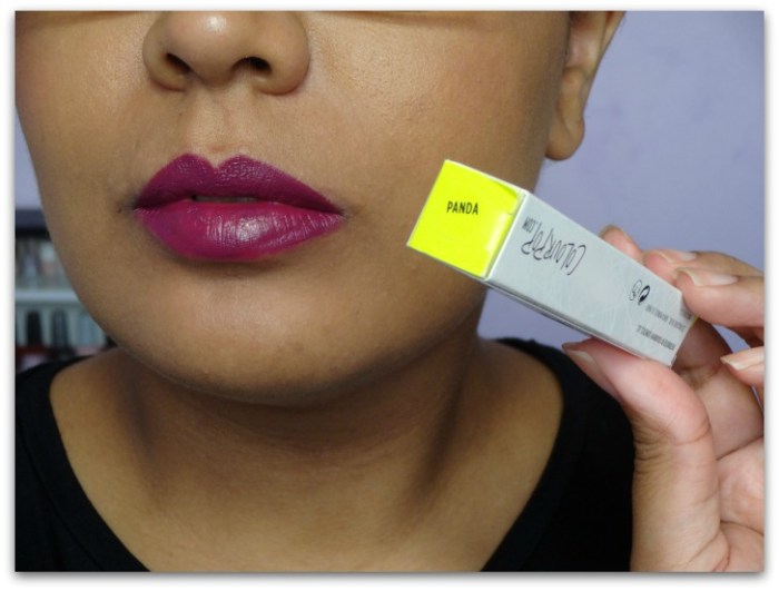 Swatch ColourPop Panda Ultra satin lips rouge à lèvres liquides simplement marilyne