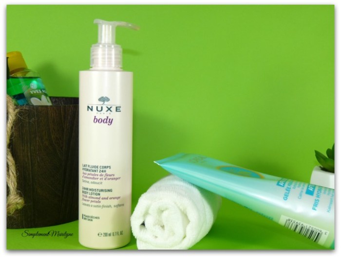 Favoris summer edition nuxe body simplement marilyne