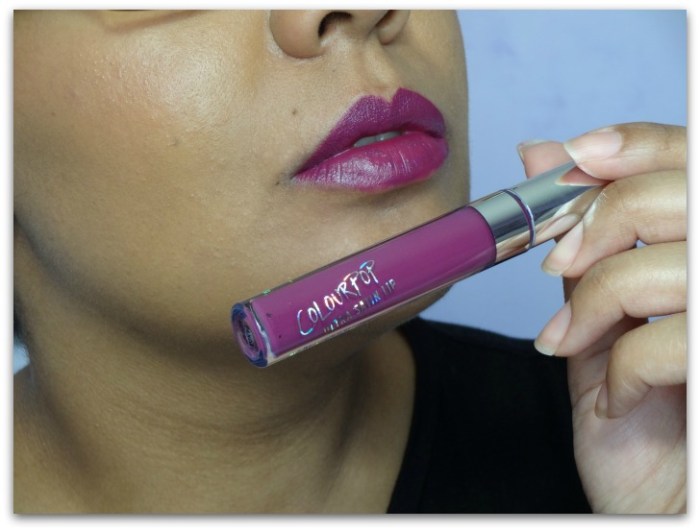 Swatch ColourPop Panda Ultra satin lips rouge à lèvres liquides simplement marilyne