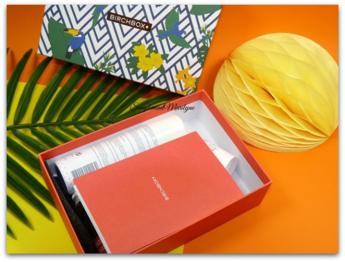 birchbox viva brasil été summer 2016 aout kadalys doux me naural brasil produits soins visage maquillage simplement marilyne