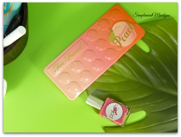 Favoris summer edition too faced sweet peach palette maquillage yeux simplement mailyne