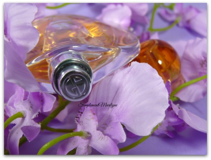 Giorgio armani sun di gioia parfum été floral oriental délicat simplement marilyne 