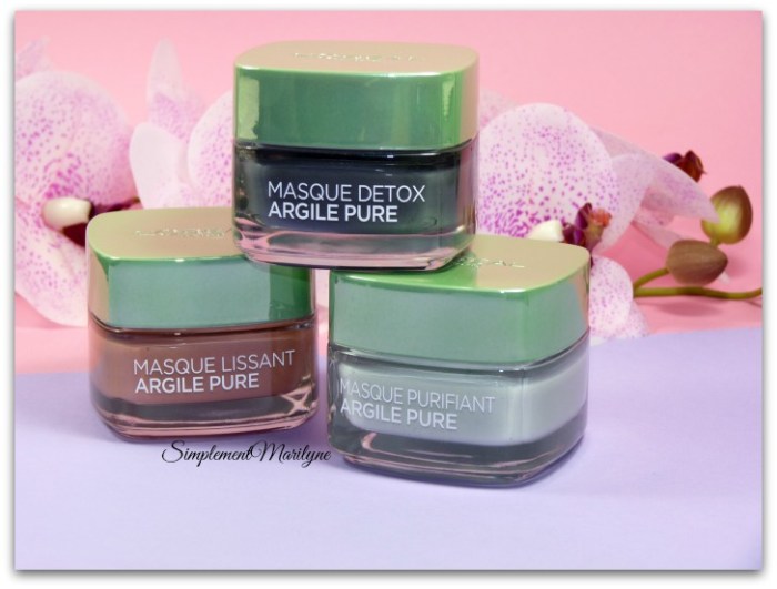 multi-masking masque argile pure detox purifiant lissant l'oréal skincare visage simplement marilyne