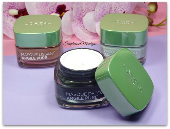 multi-masking masque-argile-pure-opercule masque argile pure detox purifiant lissant l'oréal skincare visage simplement marilyne