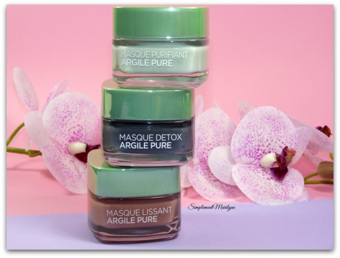 multi-masking masque argile pure detox purifiant lissant l'oréal skincare visage simplement marilyne