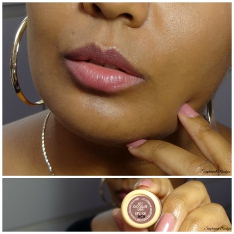 rouge à èvres hot chocolate mac vernis kiko neo noire simplement marilyne