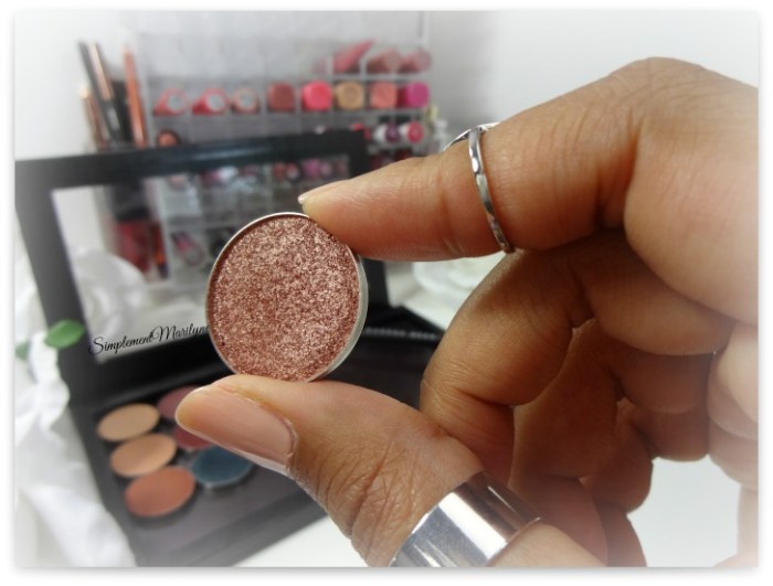 makeup geek foiled grandstand eyeshadow pan z palette fard à paupière mug simplement marilyne