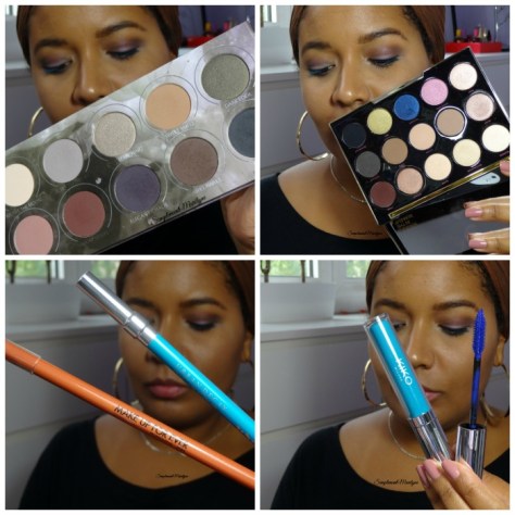 maquillage automnale cils colorés fun kiko mascara zoeva urban decay makeup mufe hot chocolate mac simplement marilyne