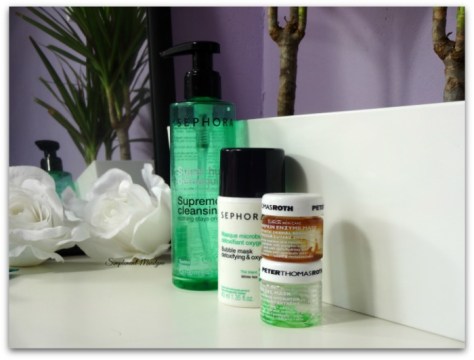  Huile Démaquillante Sephora masque microbulles mini mask magic peter thomas roth simplement marilyne produits finis skincare 