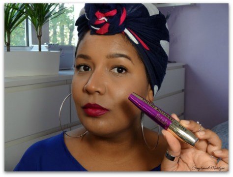 Mascara volume millions de cils fatale l'oréal paris sourcils ka-brow benefit lippie stix colourpop LBB maquillage makeup foulard simplement marilyne