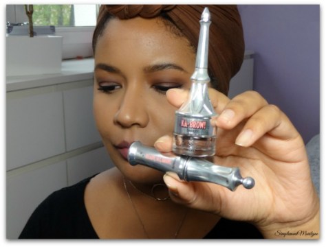 tuto maquillage avec lunettes chocolate bar Too Faced fall makeup Ka brow Benefit Hot Chocolate Mac Brown automnal lumineux simplement marilyne