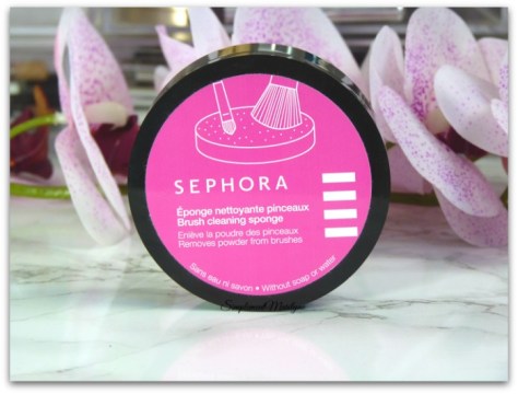 éponge nettoyante eponge pinceaux sephora brush cleaning sponge sans eau ni savon petit prix simplement marilyne