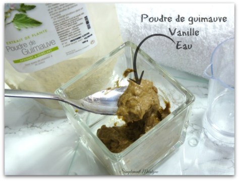diy apres shampoing masque poudre de guimauve masque cheveux crépus bouclés aromazone macerat huile vanille eau simplement marilyne