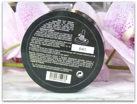 éponge nettoyante eponge pinceaux sephora utilisation brush cleaning sponge sans eau ni savon petit prix simplement marilyne