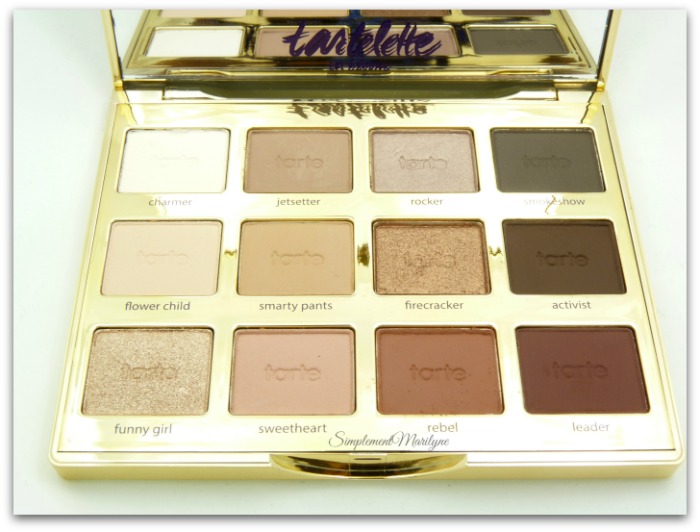 Tartelette-in-bloom-clay-2-tarte-cosmetics-maquillage-palette-yeux-neutre-tons-chauds-charmer-jestsetter-rocker-flowerchild-smarty pants- firecracker-funny girl-sweetheart-rebel-leader-simplement-marilyne