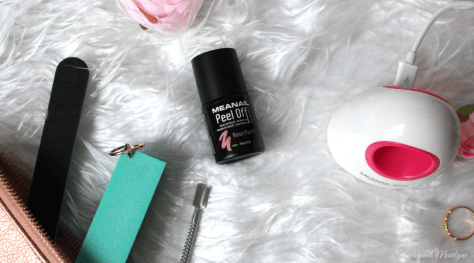 Meanail mini vernis peel off manucure semi permanente