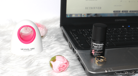 Vernis Rose pastel Meanail mini