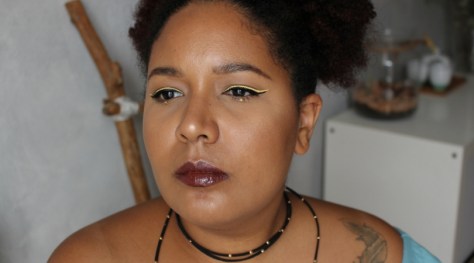 double liner jaune noir lipgloss
