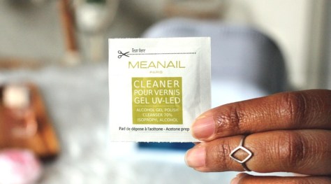 cleaner vernis gel uv led meanail