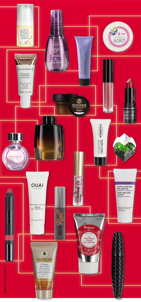 sephora box noel 2017 20 minis produits