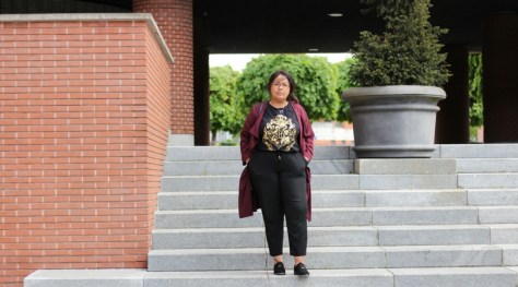 gold'n'black look féminin, mode grande taille