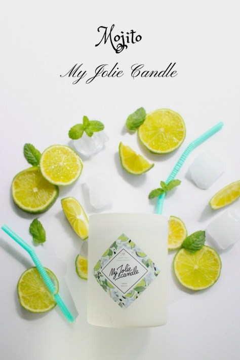 My jolie candle Mojito bougie bijou