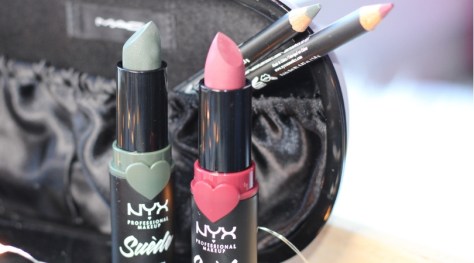 Nyx suède matte lipstick lip liner